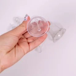 Sale SUPER OFERTA **40%** Set 5 Campanillas Transparentes Plástico Porexpán, Celulosa Y Plástico