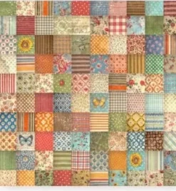 Best SUPER OFERTA **30%** Set 4 Hojas de Tela Fabric Sunflower Art 30x30cm Telas, Sedas Y Fieltro