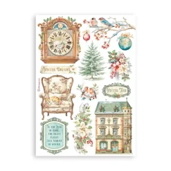 Clearance SUPER OFERTA **30%** Set 8 hojas de Washi tape The Nutcracker Papeles