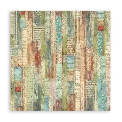 Online SUPER OFERTA **30%** Set 4 hojas de tela Fabric Garden 30x30cm Papeles