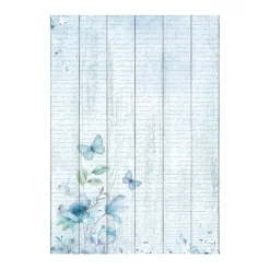 Outlet SUPER OFERTA **40%** Set 8 papeles de arroz Backgrounds Blue Land 10x15cm Papeles|Decoupage