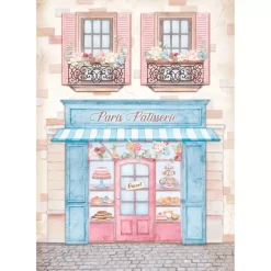 SUPER OFERTA **40%** Set 6 papeles de arroz Oh là là! 21x29cm Papeles|Decoupage