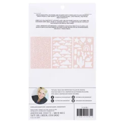 New SUPER OFERTA **60%** Set 3 Stencils Sun Chaser Heidi Swapp Plantillas