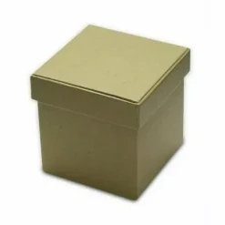 SUPER OFERTA **60%** Set de 2 Cajas Cuadradas Cartón Organización
