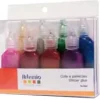 Hot SUPER OFERTA **40%** Set de 8 unidades de purpurina líquida 20 ml, Pinturas Acrílicas