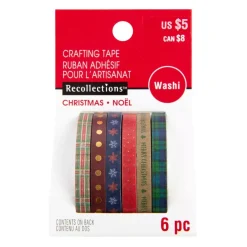 Clearance SUPER OFERTA **40%** Set de 6 washi tapes Whistler Narrows Decoupage