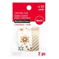 Best SUPER OFERTA **40%** Set de 2 washi tapes Snowflake Recollections Decoupage