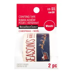 Online SUPER OFERTA **50%** Set de 2 washi tapes Dear Santa Sleight Papeles|Decoupage