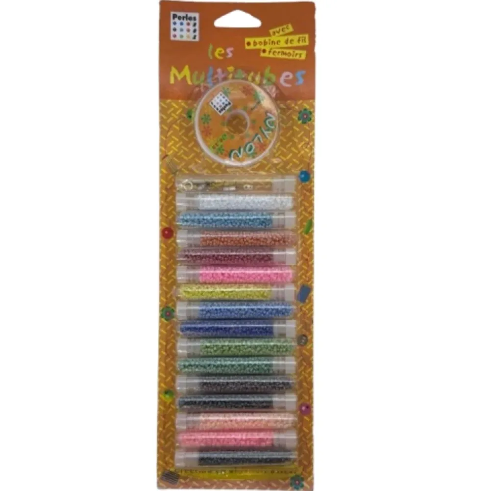 Best SUPER OFERTA **40%** Set de abalorios redondos colores pastel Bisutería