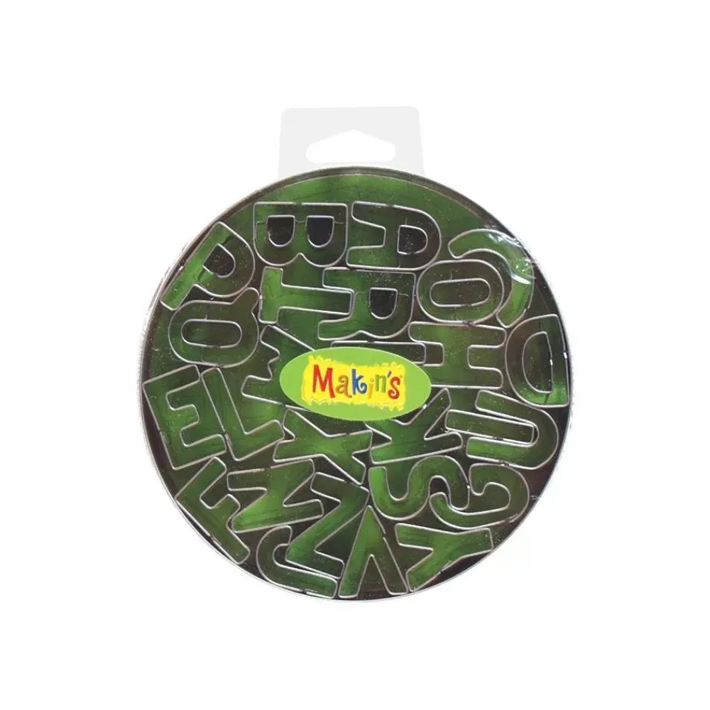 Sale SUPER OFERTA **40%** Set de cortadores de letras Makins Herramientas Para Modelado|Pastas Moldeables