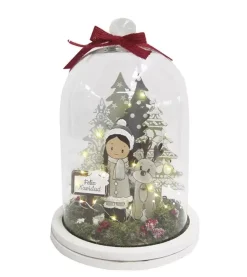 New SUPER OFERTA **40%** Set de siluetas en DM Niña con renos y abetos Navidad