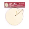 Best SUPER OFERTA **60%** Silueta de Madera Bola De Navidad 3D Maderas
