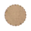 SUPER OFERTA **40%** Silueta de Madera Círculo Festoneado 12,5cm Maderas