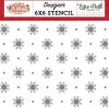 Discount SUPER OFERTA **30%** Stencil Magic Of Snowfall The Magic of Christmas Echo Park Plantillas