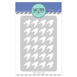 Best SUPER OFERTA **40%** Stencil Pata de gallo Veintiuno 10x15cm Plantillas