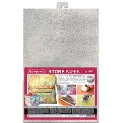 Discount SUPER OFERTA **30%** Stone Paper Plateado Papeles