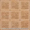 Hot SUPER OFERTA **40%** Taracea para marquetería 6702 cuadrado con 4 divisiones Maquetas Y Modelismo