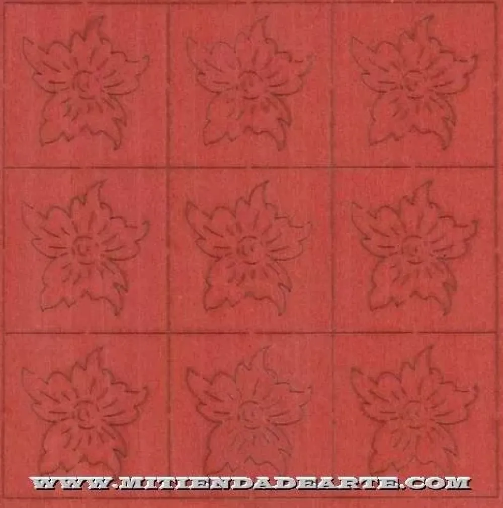 New SUPER OFERTA **40%** Taracea para marquetería 5607 Flor grande Maquetas Y Modelismo