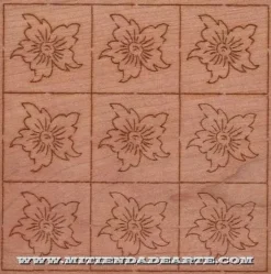 Sale SUPER OFERTA **40%** Taracea para marquetería 5604 Flor grande Maquetas Y Modelismo