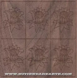 Best SUPER OFERTA **40%** Taracea para marquetería 6105 Flor Edelweiss Maquetas Y Modelismo