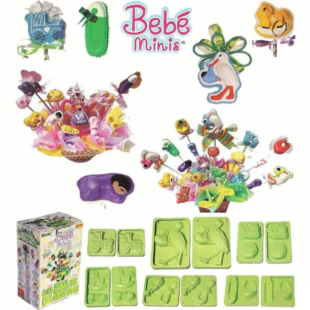 Outlet SUPER OFERTA **70%** 04 Bebé Minis. Moldes para termoformados Herramientas Para Modelado|Pastas Moldeables