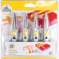 Hot SUPER OFERTA **40%** Tijeras Dentadas 4 unidades Herramientas De Corte