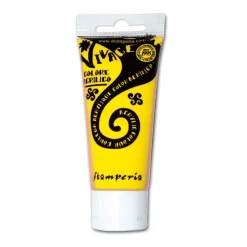 SUPER OFERTA **40%** Tubo Pintura Acrílica Amarillo Vivace 60ml Pinturas Acrílicas