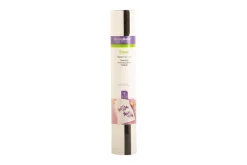 Outlet SUPER OFERTA **40%** Vinilo Iron On Termotransferible Glitter Básicos blanco y negro 30x30cm Silhouette