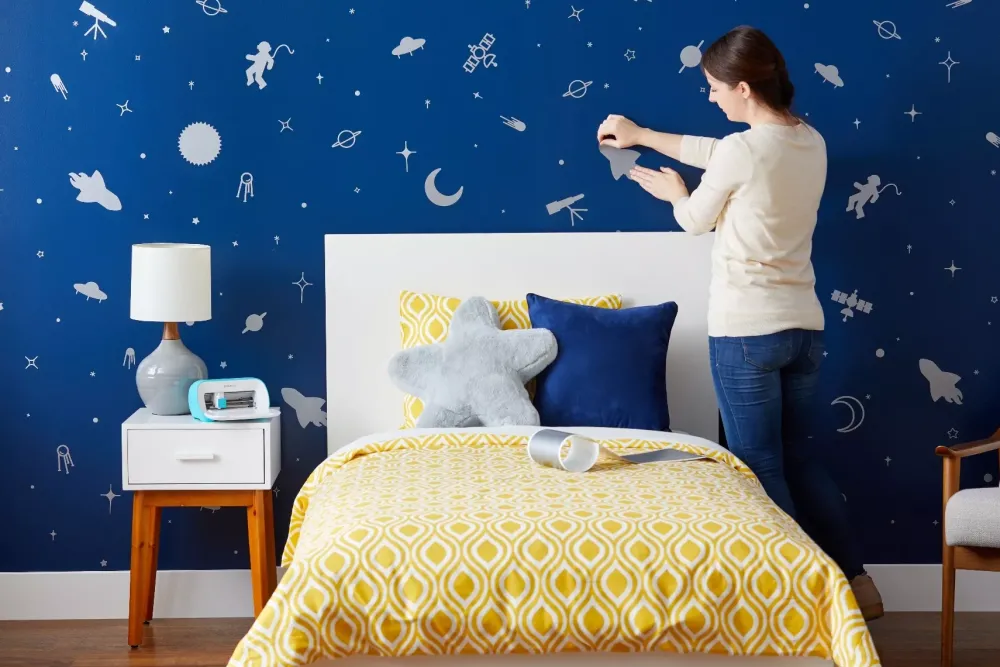 Outlet SUPER OFERTA **40%** Vinilo Smart Removible Plateado Joy 13x120cm Silhouette