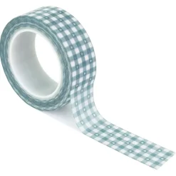 New SUPER OFERTA **40%** Washi Tape Baby Boy Plaid Our Baby Boy Echo Park Papeles|Decoupage