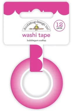 Discount SUPER OFERTA **30%** Washi Tape Bubblegum Scallop Decoupage