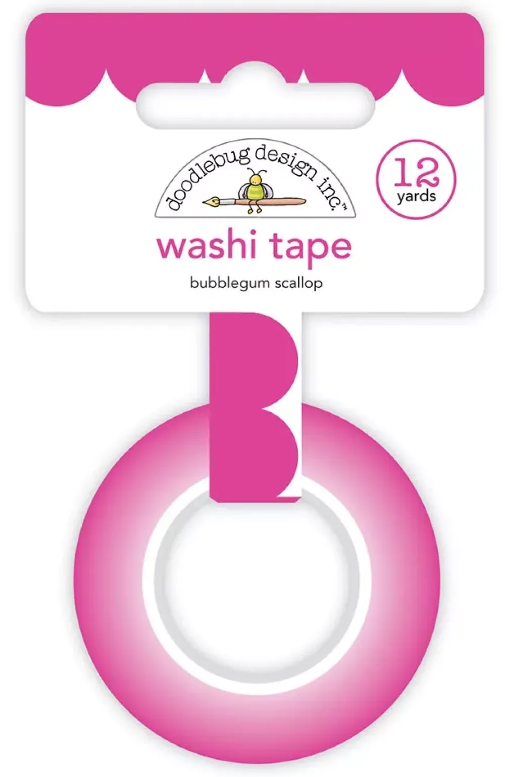 Discount SUPER OFERTA **30%** Washi Tape Bubblegum Scallop Decoupage