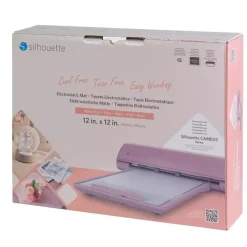 Outlet Tapete de corte electrostático 12"x12" Rosa Cameo 5 Silhouette