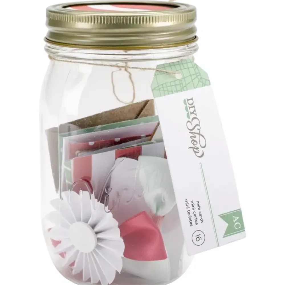 Tarro Mason Jar y Mini Cards DIY Shop AC Organización