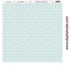 Discount Tela DTXS-909 Margaritas Dayka 30X30cm Telas, Sedas Y Fieltro