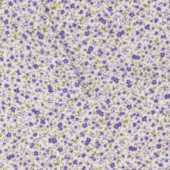 Best Tela Campo de Flores Violetas 50x35cm Telas, Sedas Y Fieltro