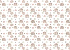Hot Tela de Encuadernar Arcoiris Lullaby Baby Girl Telas, Sedas Y Fieltro