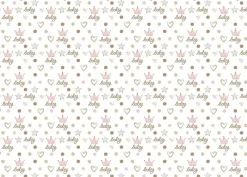 Clearance Tela de Encuadernar Baby Lullaby Baby Girl Telas, Sedas Y Fieltro