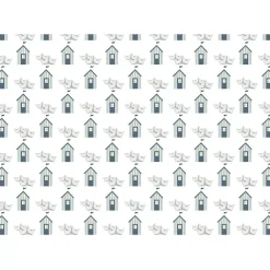 Discount Tela de Encuadernar Comunión Blue 32x45cm Telas, Sedas Y Fieltro