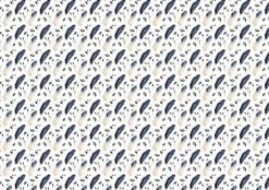 Online Tela de Encuadernar Featers 70x50cm Telas, Sedas Y Fieltro