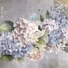 Hot Tela de Encuadernar Hydrangeas IV La Vie en Fleurs 70x50cm Telas, Sedas Y Fieltro