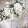 Tela de Encuadernar Hydrangeas III La Vie en Fleurs 70x50cm Telas, Sedas Y Fieltro