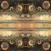 New Tela de Encuadernar Infinity Abstract Art 70x50cm Telas, Sedas Y Fieltro