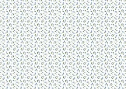 Outlet Tela de Encuadernar Lillies 70x50cm Telas, Sedas Y Fieltro