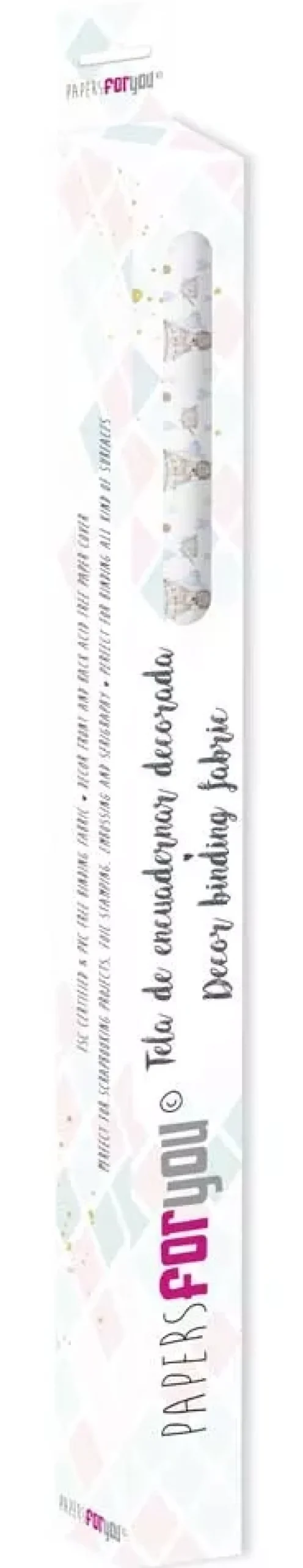 Outlet Tela de Encuadernar Ositos en Globo Lullaby Baby Boy Telas, Sedas Y Fieltro