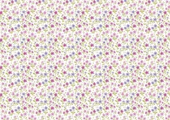 Sale Tela de Encuadernar Pink Dasies 70x50cm Telas, Sedas Y Fieltro