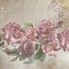 Best Tela de Encuadernar Roses IV La Vie en Fleurs 70x50cm Telas, Sedas Y Fieltro