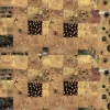 Sale Tela de Encuadernar Squares Abstract Art 70x50cm Telas, Sedas Y Fieltro