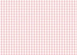 Discount Tela de Encuadernar Vichy Rosa Bebé 70x50cm Telas, Sedas Y Fieltro
