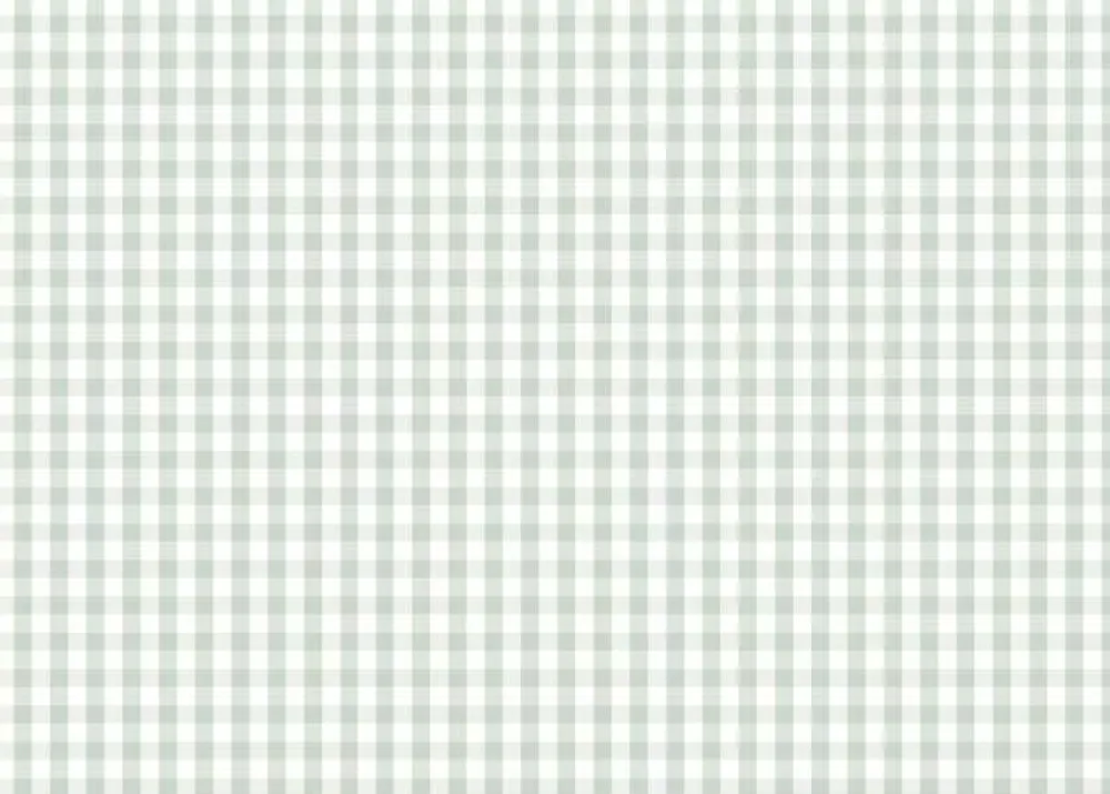 Discount Tela de Encuadernar Vichy Verde Menta 70x50cm Telas, Sedas Y Fieltro